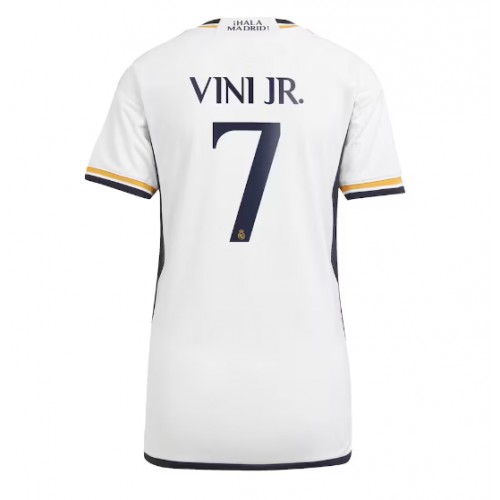Dres Real Madrid Vinicius Junior #7 Domaci za Žensko 2023-24 Kratak Rukav
